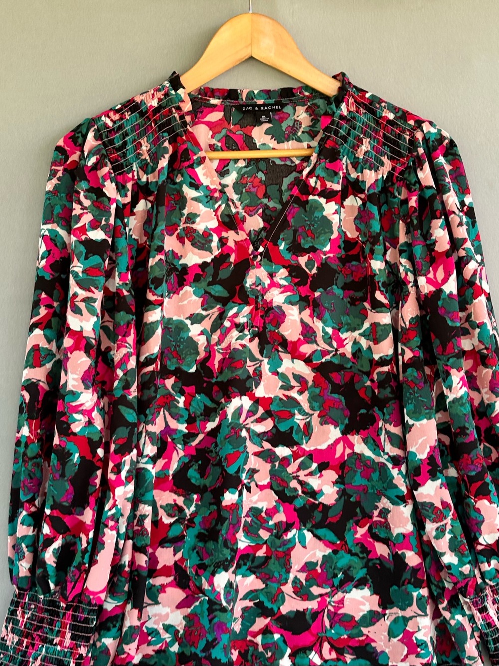 🎉5 for $45🎉 Zac & Rachel top blouse shirt size XL - Picture 3 of 7